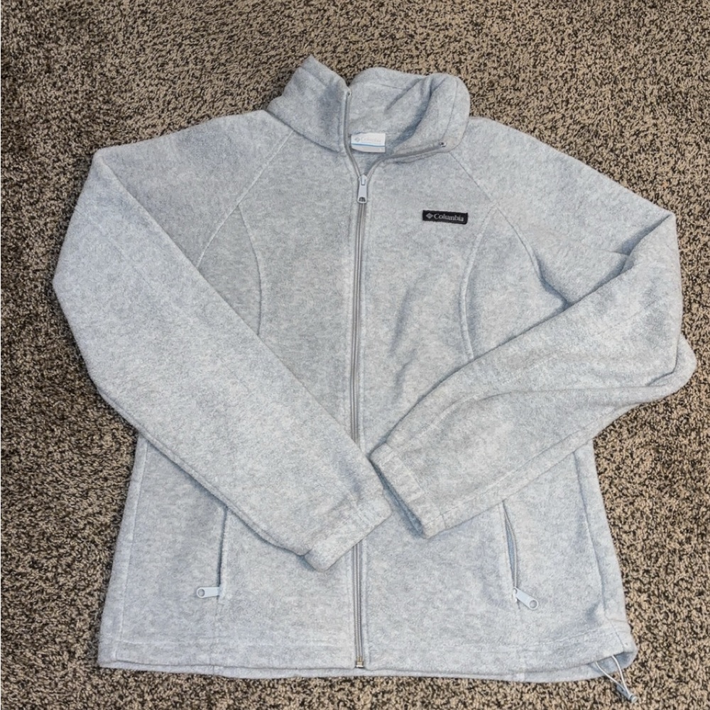 Columbia Gray Fleece Jacket